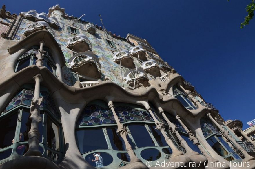 Gaudího Casa Batlló, Španělsko