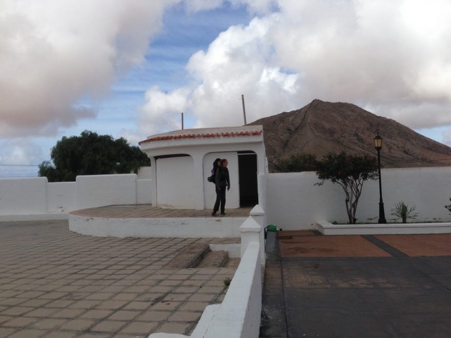 Vesnice Tindaya – jedno ze spacích míst