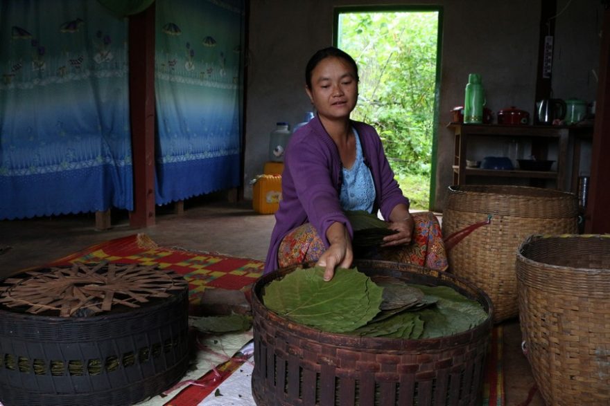 Zasažená farmářka, jejíž manžel se odstěhoval do Thajska, aby vydělal více peněz