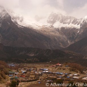 Nepálská vesnice Sama, Nepál