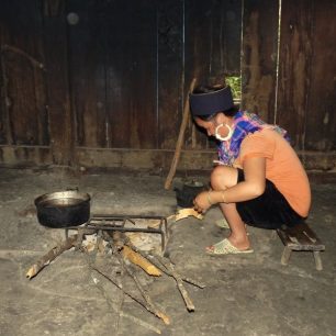 Děti v horách Sapa