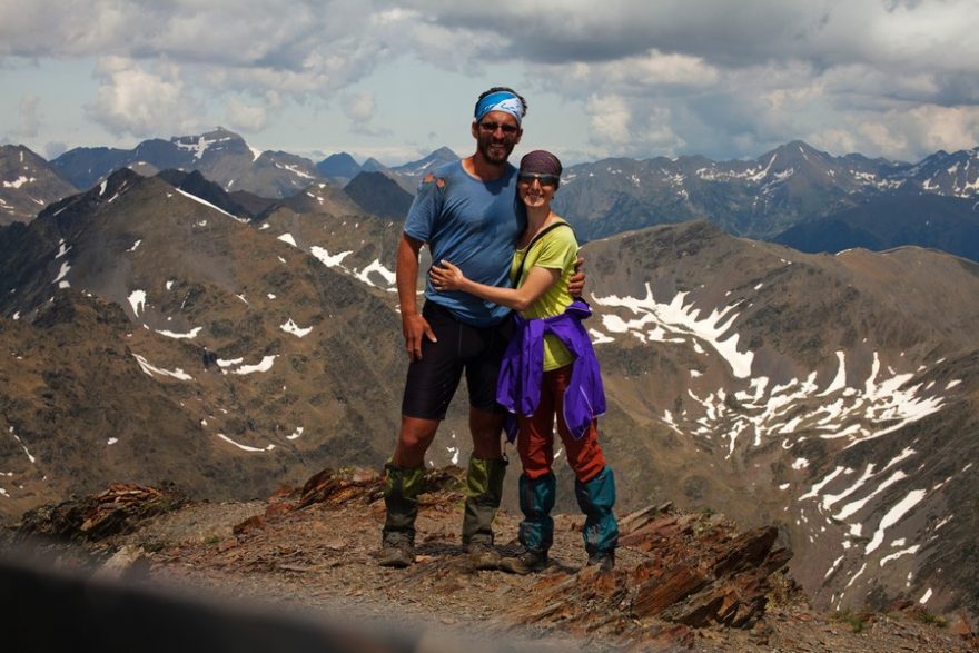 Autor článku Jindřich Kadrman s partnerkou