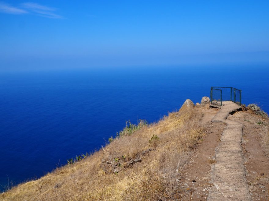 Výhled nedaleko Ponta de Pargo, Madeira