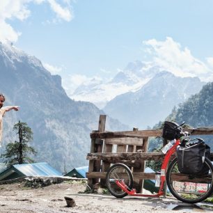V Nepálu se Marek dostal až do výšky přes 3500 m na dohled Annapuren