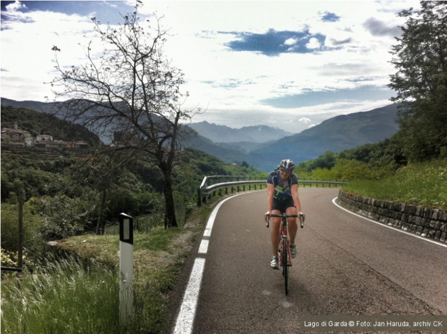 Lago di Garda nabízí perfektní terény pro silniční kolo