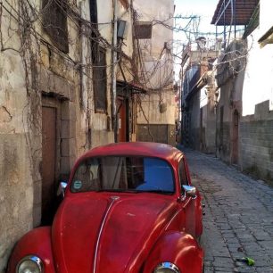 Úzké uličky hlavního města Damašek