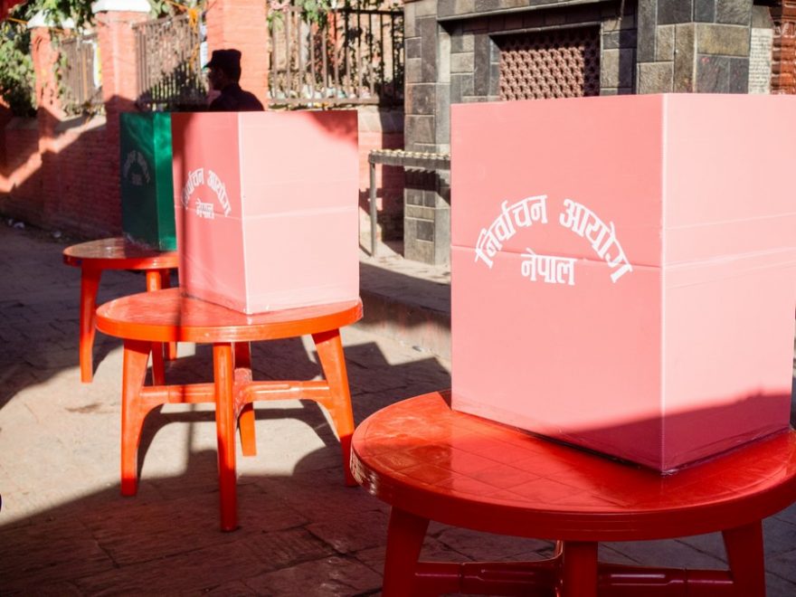 Urny mohou mít mnoho podob, Káthmándú, Nepál