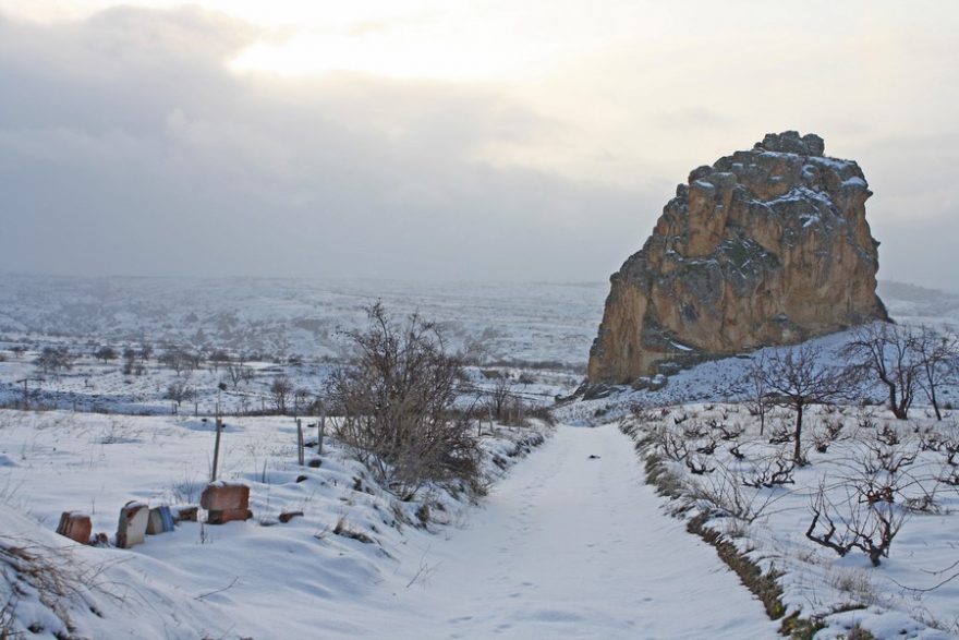 Bezejmenná homole u Ortahisaru, rozhodně jedna z TOP vyhlídek v kraji