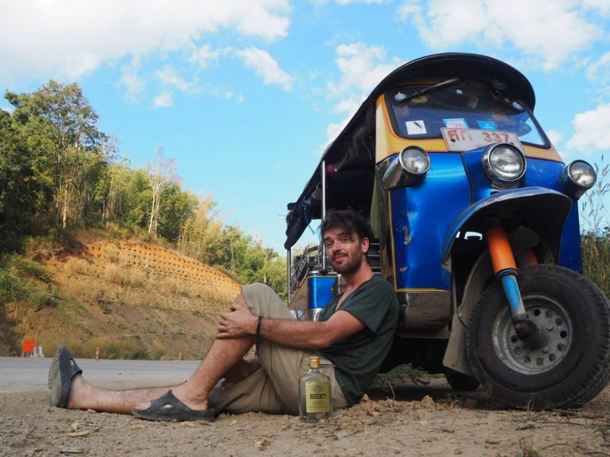 Tomík na cestách – Tuktukem Z Bangkoku Domů