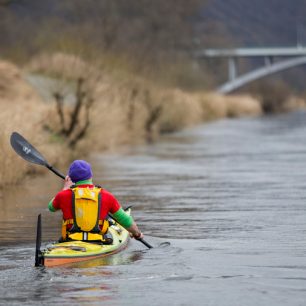 Duben 2015 a první kilometry proti proudu z Prahy na jih / F: Radek Moravec