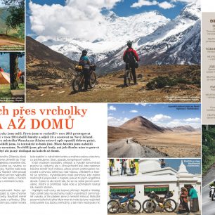 Roční bikepackingová cesta z Nového Zélandu až domů.