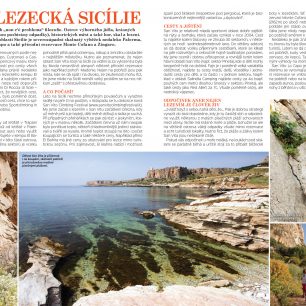 Na Sicílii za lezením vyrazte i s dětmi. Poradíme kam.