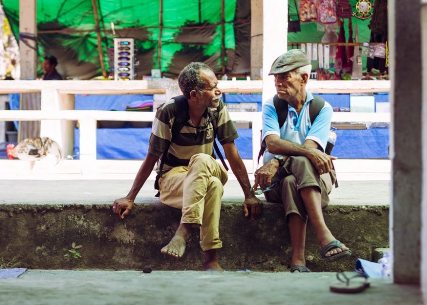 Pamětníci si velmi dobře pamatují historii své země, Dili, Timor Leste