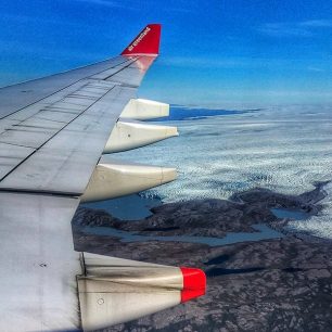 Přílet do Grónska a nádherné výhledy na pevninský ledovec