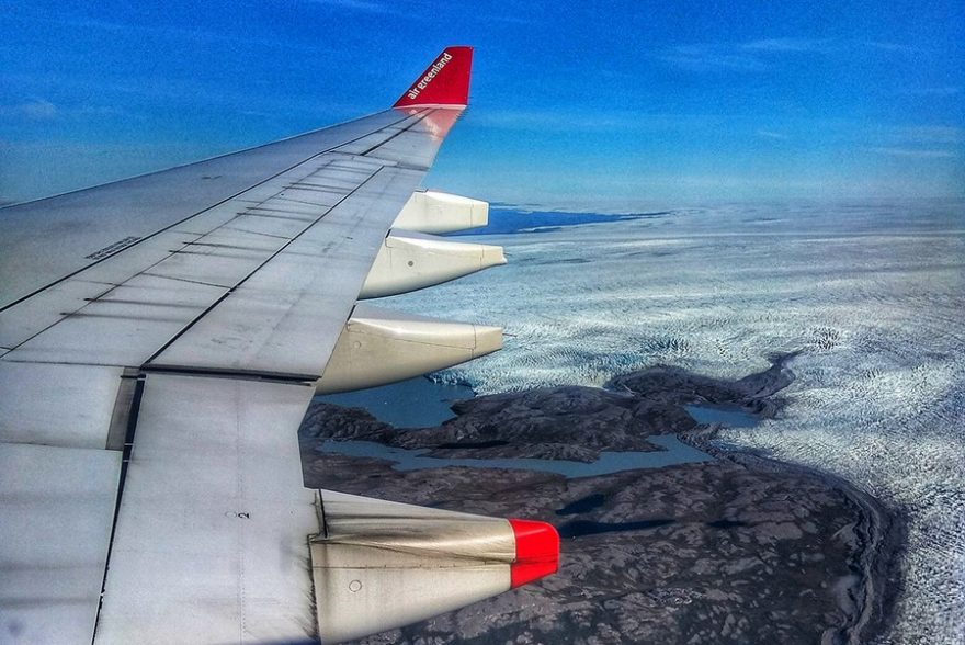 Přílet do Grónska a nádherné výhledy na pevninský ledovec