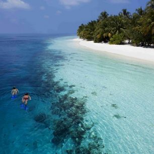 Maledivy nabízejí perfektní podmínky pro šnorchlování