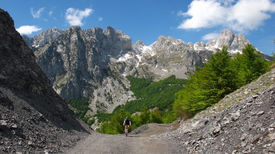 Národní park Thethi, pohoří Prokletije, Albánie