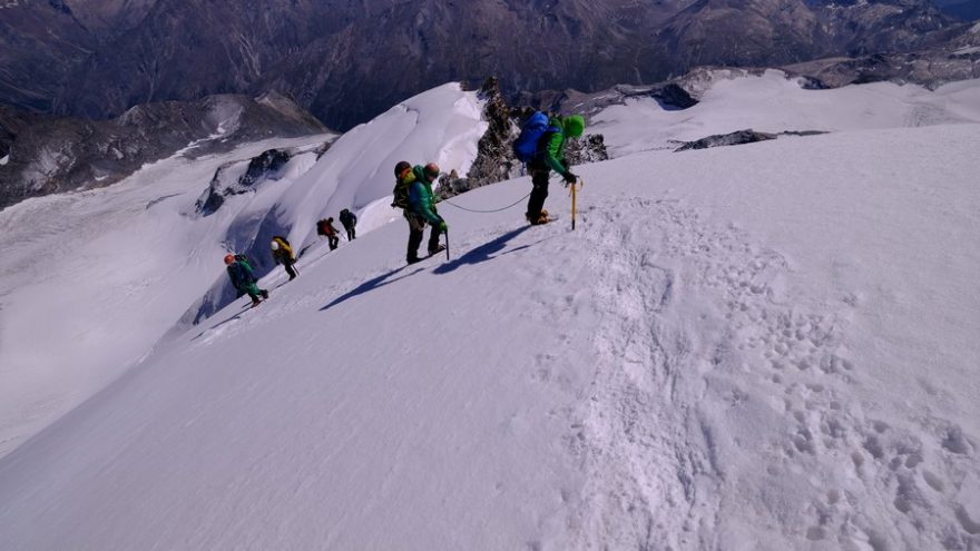 Výstup není zcela jednoduchý a je potřeba předchozí aklimatizace