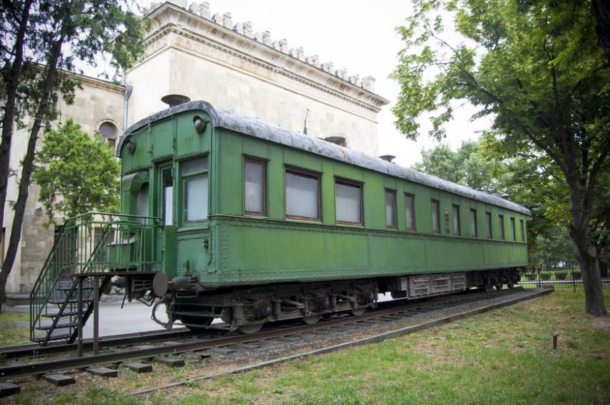 Vagón americké vagónky Pullman Company je obrněný a váží 83 tuny