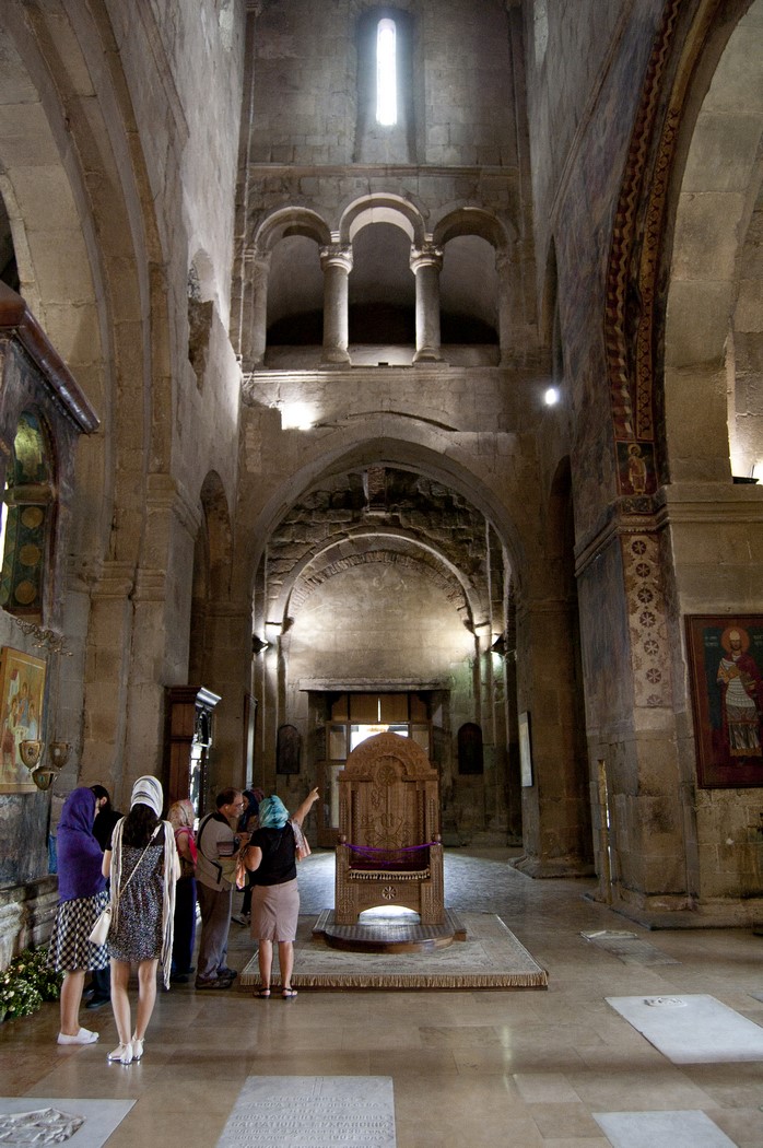 ...ale živým a tlukoucím srdcem gruzínské pravoslavné církve