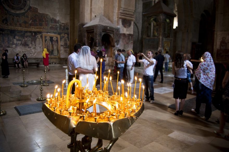 V katedrále Sveticchoveli se až do konce 19. století odehrávaly korunovace králů a sloužila jim i jako místo posledního odpočinku