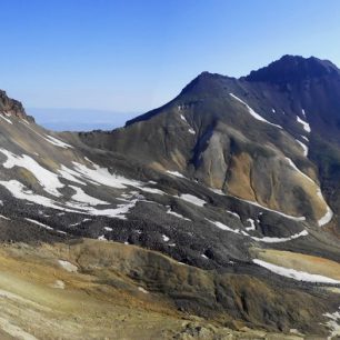 Sopečná krajina, Aragats, Arménie