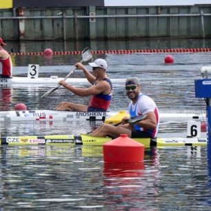 Pepa Dostál v cíli / F: ČSK