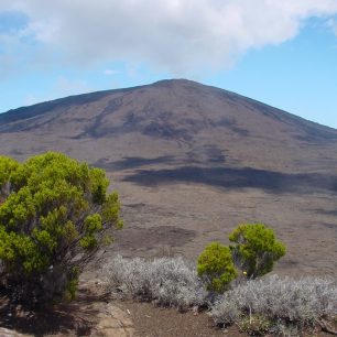 Vulkán Piton de la Fournaise