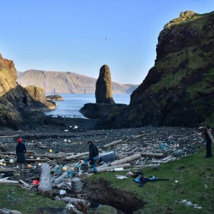 Z každé výpravy jsme se snažili přivézt zpět do přístavu odpadky, které jsme cestou po moři nalezli
