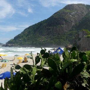 Typicky brazilská pláž