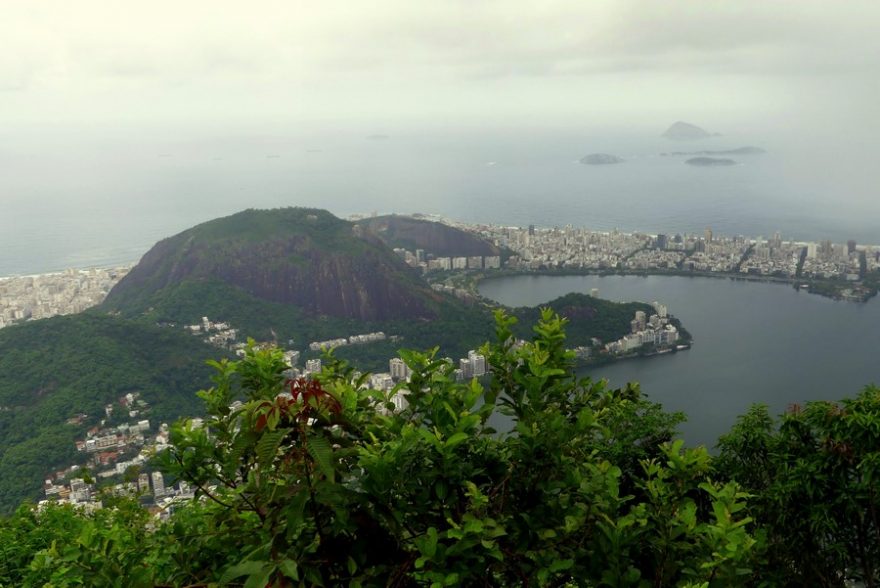 Pohled na Rio z ptačí perspektivy