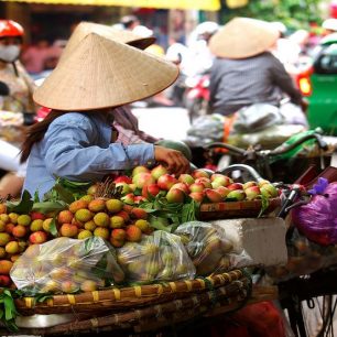 Pouliční prodavači, Hanoi
