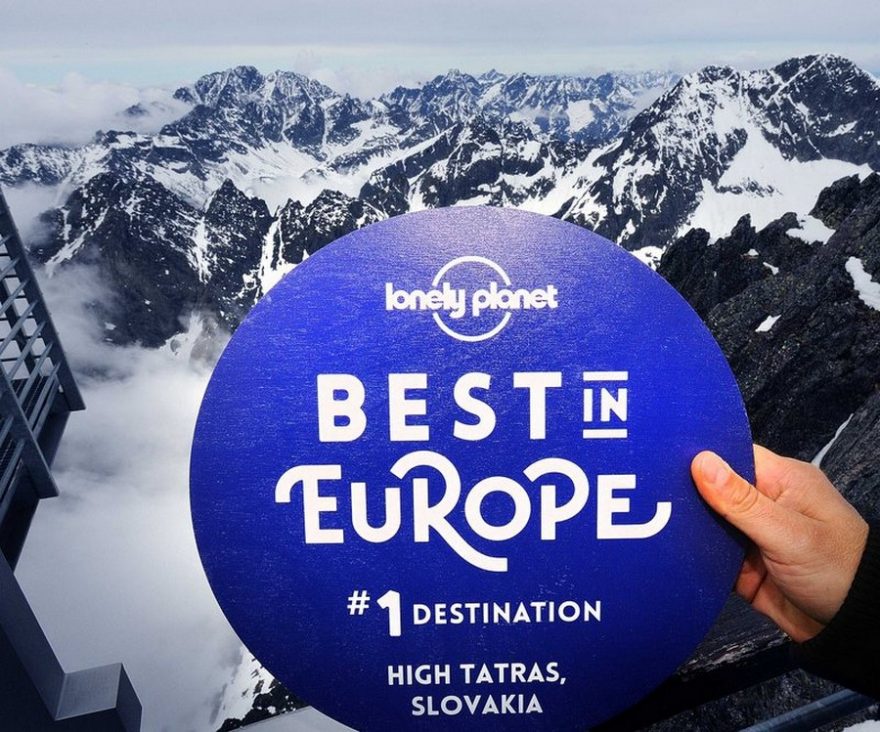 Známý cestovatelský průvodce Lonely Planet prohlásil Vysoké Tatry za nejvýznamnější letní evropskou destinaci