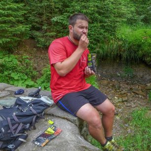 Doplňování energie na výletě