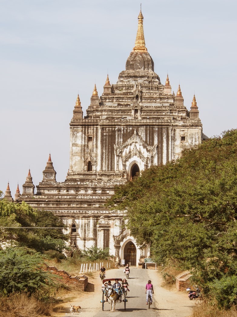 Nejvyšší baganský chrám Thatbyinnyu Phaya, Starý Bagan