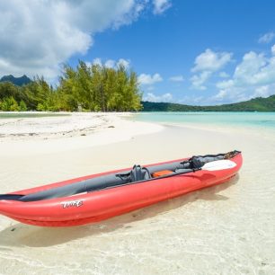 Nafukovací kajak Twist vozím vždy s sebou, je skvělým společníkem při průzkumu okolí