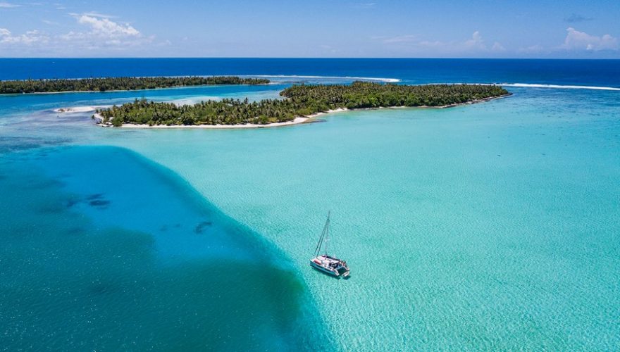 Snové kotviště v laguně atolu Maupiti