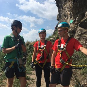 Jan Maršík a výherci Klára a Denis