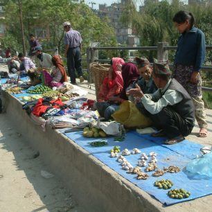 Pouliční prodej potravin