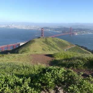 Nejlepší výhled na Golden Gate, určitě ho znáte z filmů