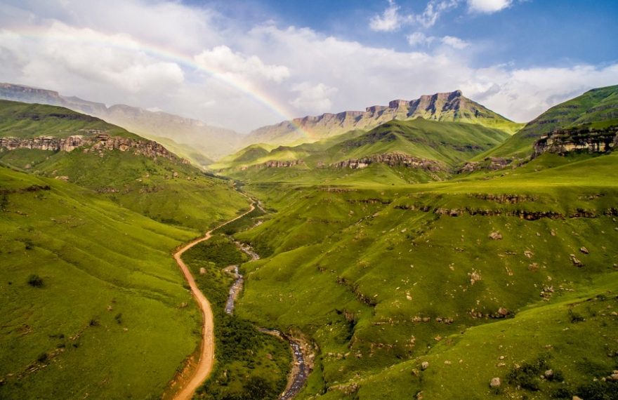 Sanipass, Lesotho/Jižní Afrika