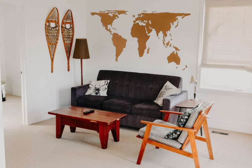 Mapa dokonale doplní váš interiér