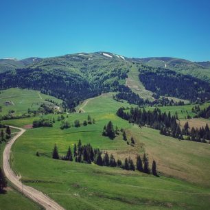 Ukrajinské poloniny nabízí ideální místo pro trekování