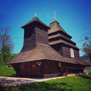 kostel svatého Michaela ve vesnici Uzhok
