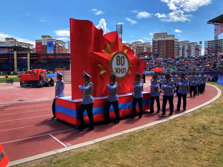 Úvodní ceremoniál festivalu Nádám