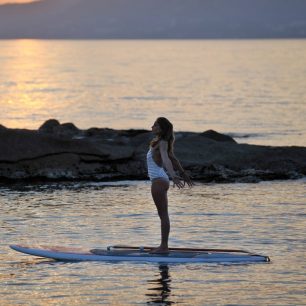 Západ slunce je ideálním časem pro odpočinek a relaxaci