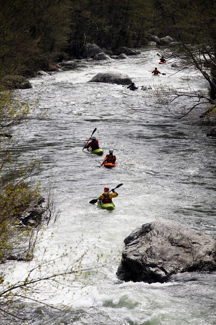 Korsiku si oblíbí také vodáci