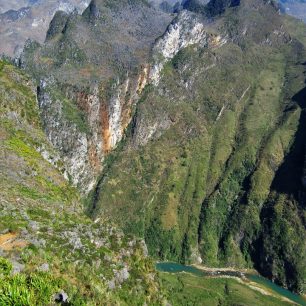 Ma Pi Leng Pass a řeka Nho Que