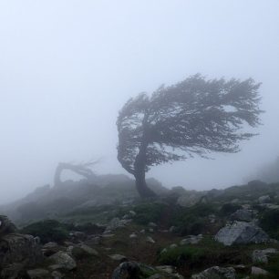 Vysokohorský terén s sebou přináší i riziko náhlé změny počasí