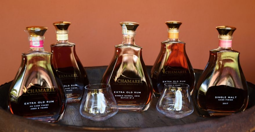 Zastavte se v rumérii Chamarel